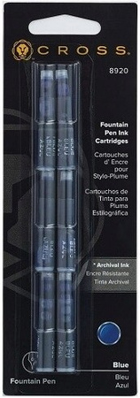 Cross Naboje Do Pióra Niebieskie 6 Szt.