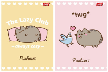 Pusheen Zeszyt Kolorowa Trzylinia A5 32k.