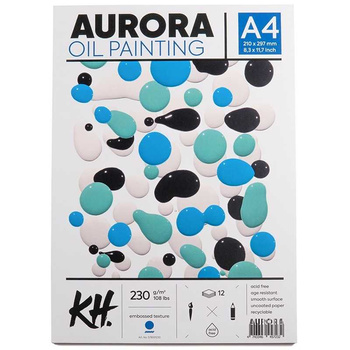 Aurora Blok Do Farb Olejnych A4 230g 12a 579001230
