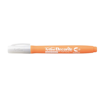Shachihata Marker Artline Decorite 1 Mm Pastel Orange