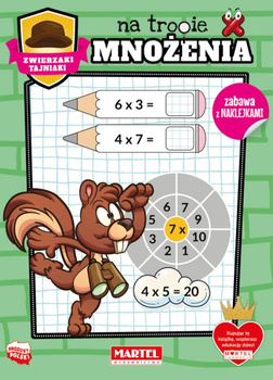 Martel Zwierzaki Tajniaki Na Tropie Mnożenia Z Naklejkami