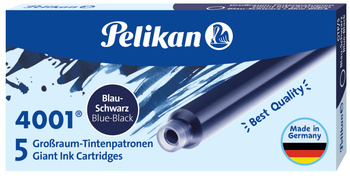 Pelikan Naboje Długie 5 Szt. Granatowe