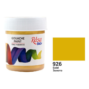 Rosa Studio Farba Gwaszowa Gold 926 40 Ml