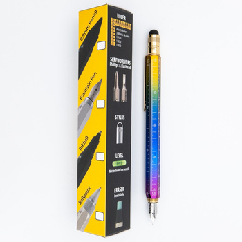 Monteverde Pióro Wieczne Z Narzędizami 8w1 Tool Ranibow F Mv35362