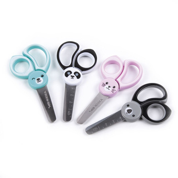 Kidea Nozyczki z Figurką Mix Wzorów