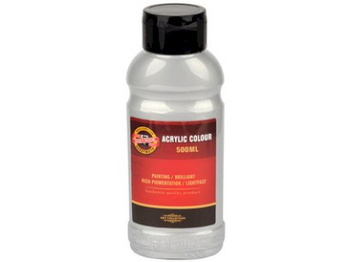 Koh-i-noor Farba Akrylowa 016278 Silver 0800 500 Ml
