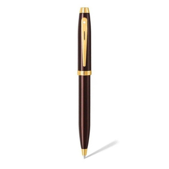Sheaffer 100 Długopis Coffee Brown Wyk.Pozłacane Pvd 9370