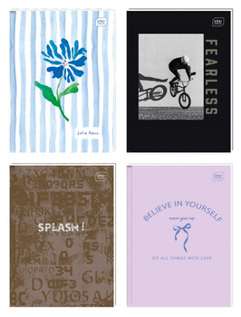 Interdruk Brulion B5 96k. Kratka Oprawa Półtwarda Mix