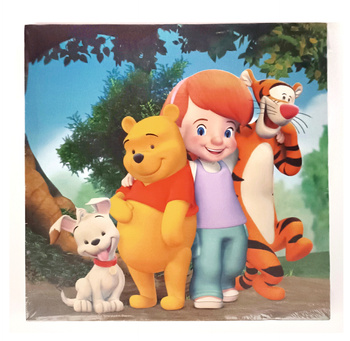 Kubuś Puchatek Obrazek Na Płótnie 25x25 Cm