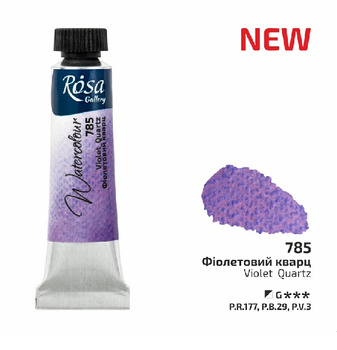 Rosa Gallery Farba  Akwarelowa  Violet Quartz 785 10 Ml Tuba