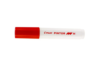Pilot Pintor Marker Z Farbą M Red