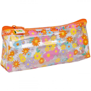 Happy Color Saszetka Piórnik Trójkątny Flower