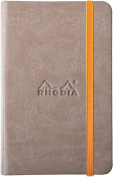 Rhodia Notes A5 90g 96k Twarda Oprawa Linia Ciemny Szary