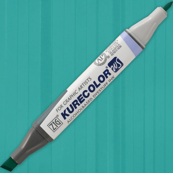 Kuretake Marker Kurecolor Twin Turquoise Green 534
