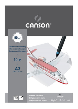 Canson Bloki Kalki Kreślarskiej A3 90g 10 ark.