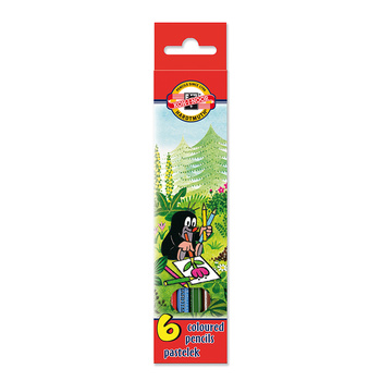 Koh-i-noor Kredki La Paloma 3651 / 3581 6 Kolorów Krecik