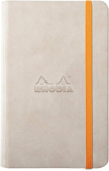 Rhodia Notes A5 90g 96k Twarda Oprawa Linia Beżowy