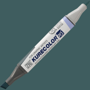 Kuretake Marker Kurecolor Twin Green Gray 4 846