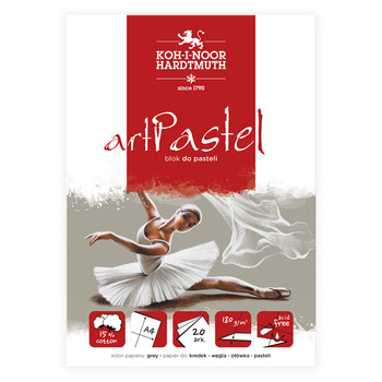 Koh-i-noor Blok Do Pasteli Artpastel Grey A4 20 Ark. 180 G.