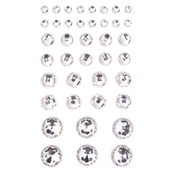 Dp Craft Kryształki Samoprzylepne Krystaliczne 40 Szt.