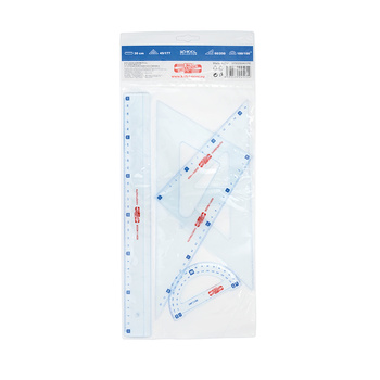 Koh-I-Noor Zestaw Kreślarski Z Wzorami Geometrycznymi 07502/02