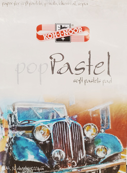 Koh-i-noor Blok Do Pasteli Poppastel A4 Biały