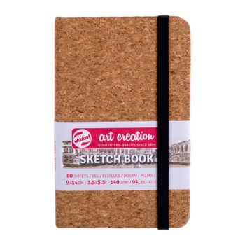 Talens Szkicownik Art Creation 9x14cm 140g Korkowy 9314051m