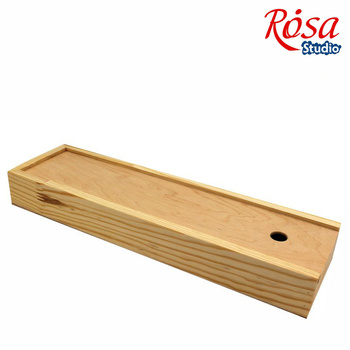 Rosa Studio Pudełko Drewniane Na 6 Szt. Pędzli 38x4.9x3cm