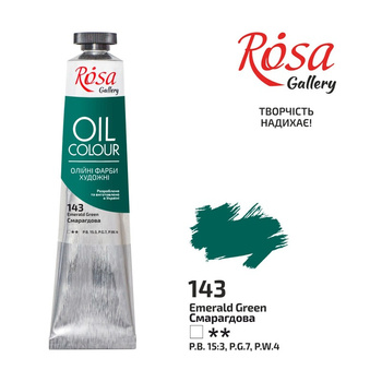 Rosa Gallery Farba Olejna Emerald Green 143 45 Ml