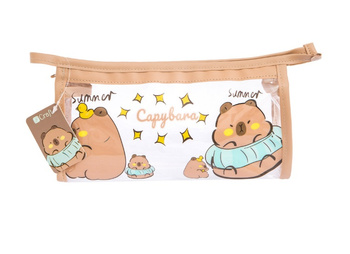 Dp Craft Piórnik Transparentny 21X10,5X7cm Kapibara DPCA-005