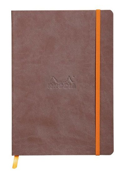 Rhodia Notes A5 90g 80k Miękka Oprawa Linia Chocolate