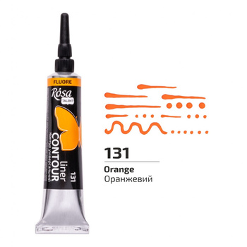 Rosa Talent Konturówka Universal Fluorescencyjna Orange 20 ml