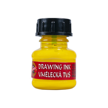 Koh-i-noor Tusz Kreślarski Art 2200 Brilliant Yellow 20 G.