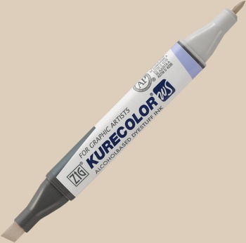 Kuretake Marker Kurecolor Twin Warm Gray 4 W.04