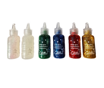 Interdruk Klej Brokatowy Do Dekoracji 3D 20ml Star