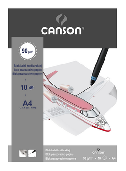 Canson Bloki Kalki Kreślarskiej A4 90g 10 ark.