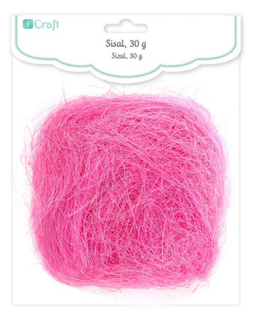 Dp Craft Sizal Różowy 30 G