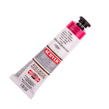 Koh-i-noor Farba Akrylowa 1627902 Fluorescencyjna Rose 0902 40 Ml