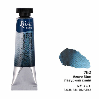 Rosa Gallery Farba  Akwarelowa  Azure Blue 762 10 Ml Tuba