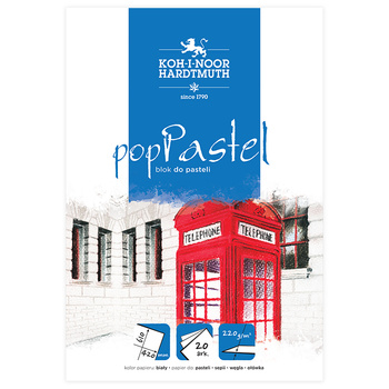 Koh-i-noor Blok Do Pasteli Poppastel 610x420 20 Ark. 220 G. Biały