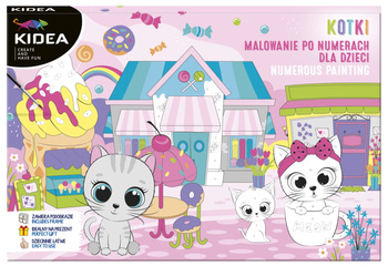 Kidea Malowanie Po Numerach Kotki