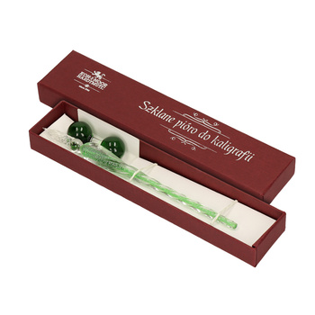 Koh-I-Noor Szklane Pióro Do Kaligrafii Zielone (W Pudełku)