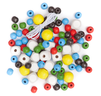 Dp Craft Koraliki Drewniane Kolorowe Basic 100 Szt.
