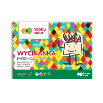 Happy Color Blok Wycinanka A5 10 Ark. 100 G.