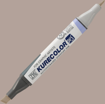 Kuretake Marker Kurecolor Twin Warm Gray 7 W.07