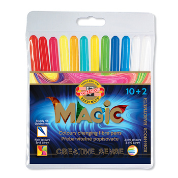 Koh-i-noor Flamastry 7716/12ab Magic 10+2