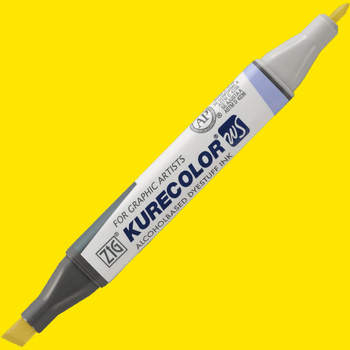 Kuretake Marker Kurecolor Twin Mid Yellow 104