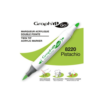 Graph'it Go! Marker Akrylowy Dwustronny Pistachio 8220
