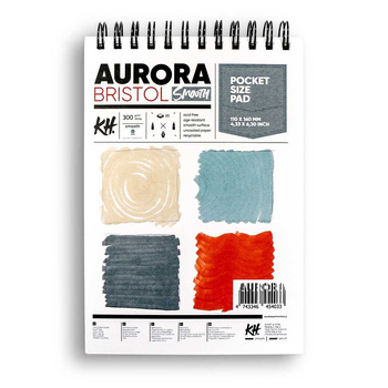 Aurora Blok Bristol Smooth 11x16cm 300g 20a Spirala 559003176