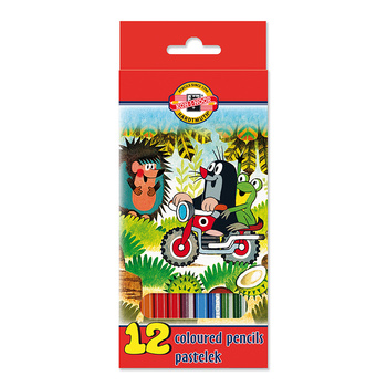 Koh-i-noor Kredki La Paloma 3652 / 3582 12 Kolorów Krecik